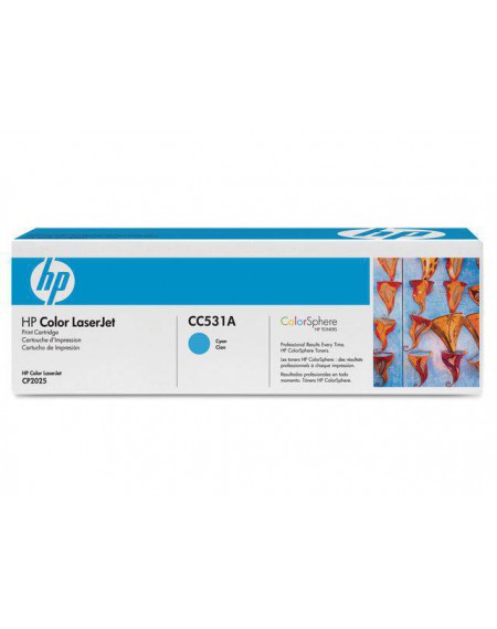 Toner Cyan Color LaserJet P2025